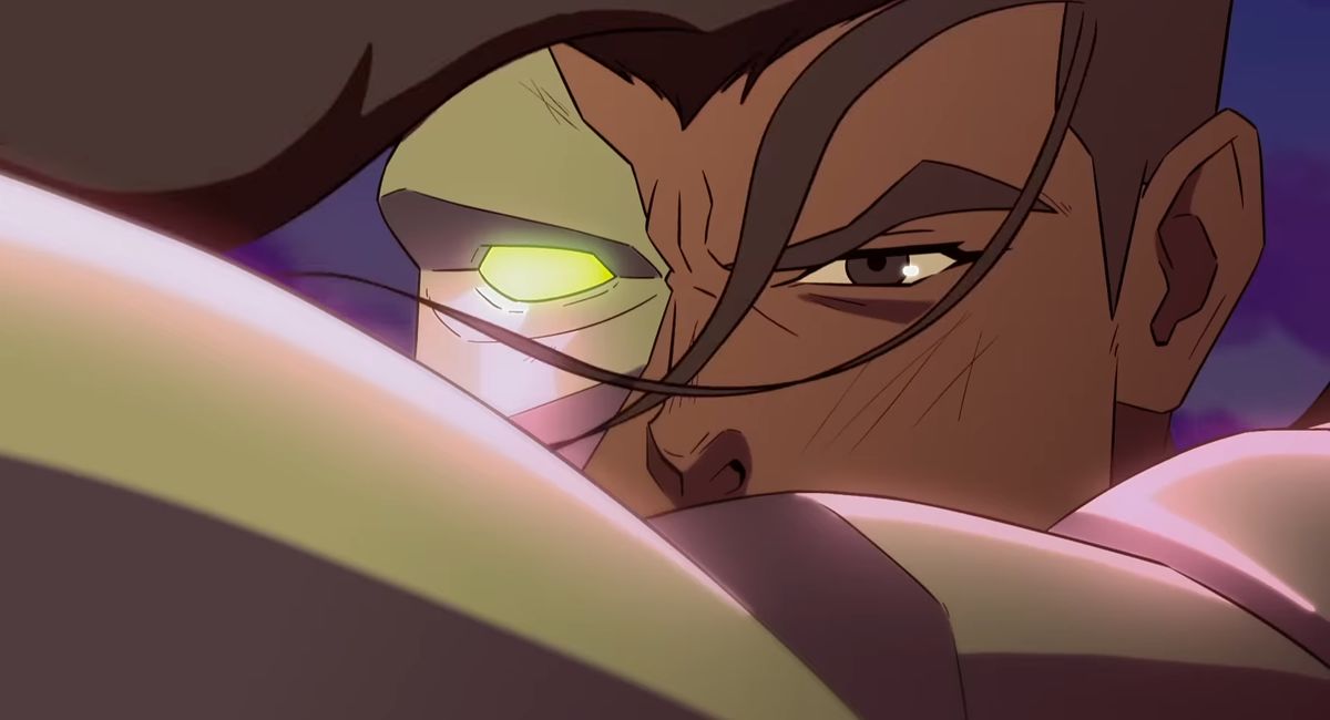 Обложка: кадр из тизера Captain Laserhawk A Blood Dragon Remix