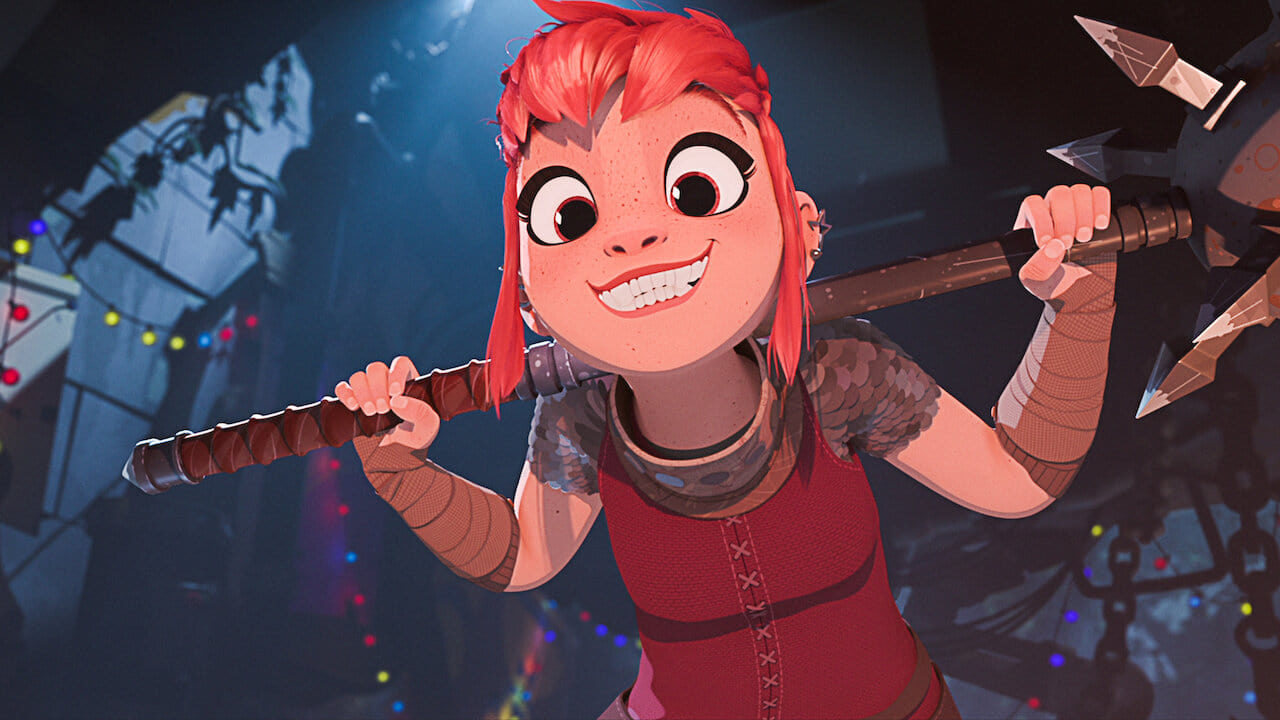Netflix показал трейлер стильного мультфильма Nimona про техно-средневековый мир