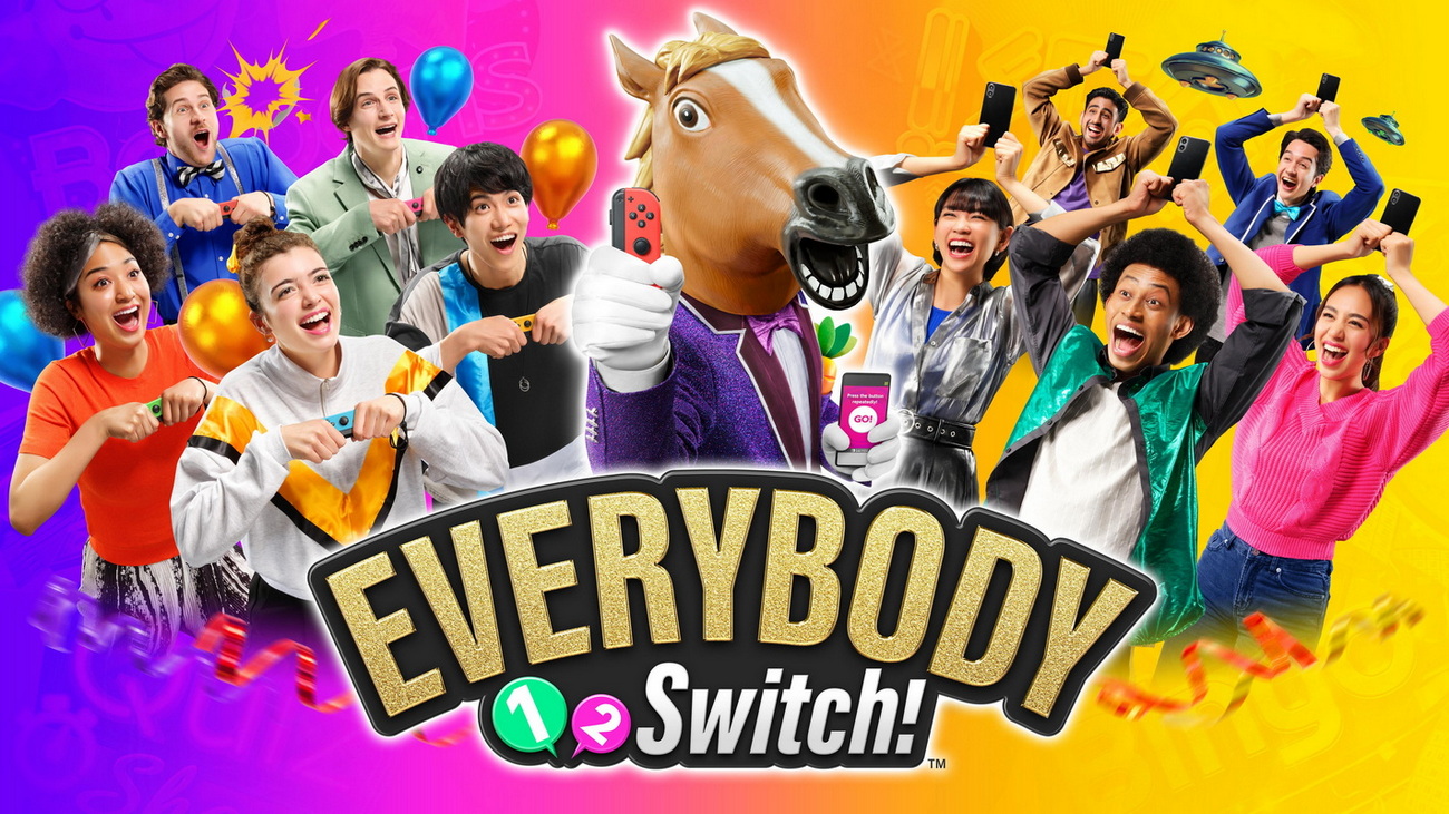 Обложка: арт игры Everybody 1-2-Switch!