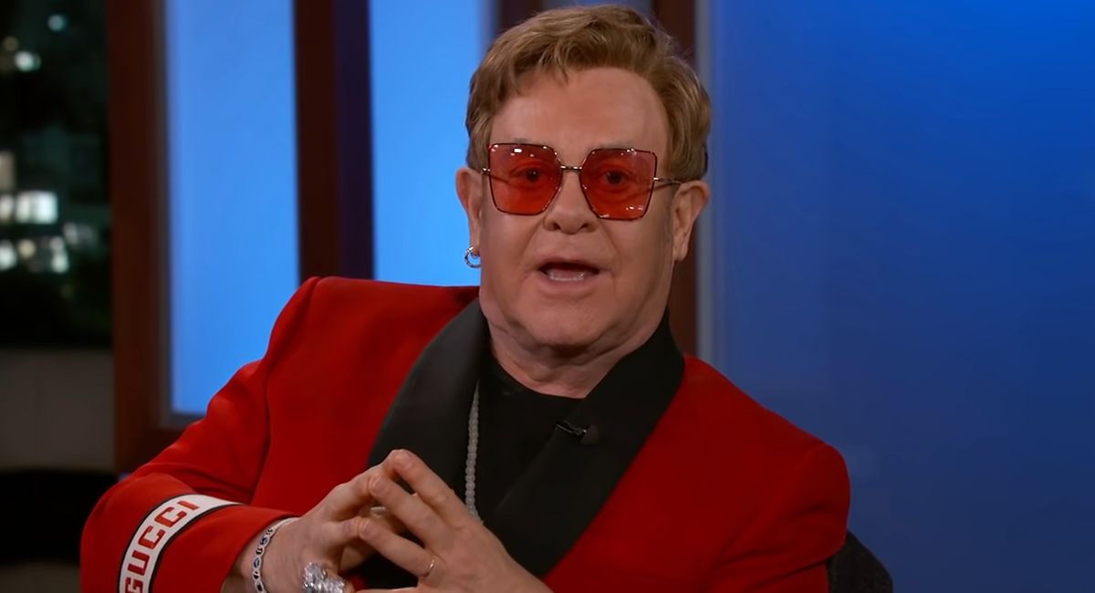 Обложка: кадр из интервью Элтона Джона на шоу Джимми Киммела