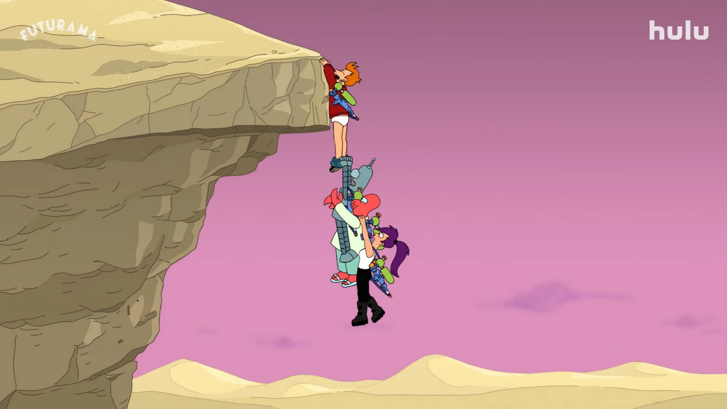 Обложка: кадр из сериала «Футурама»