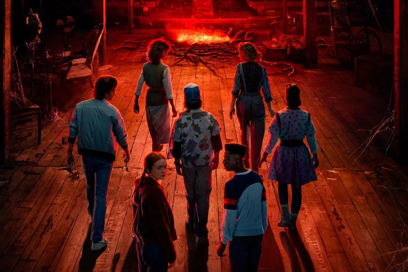 Обложка: постер сериала «Очень странные дела»