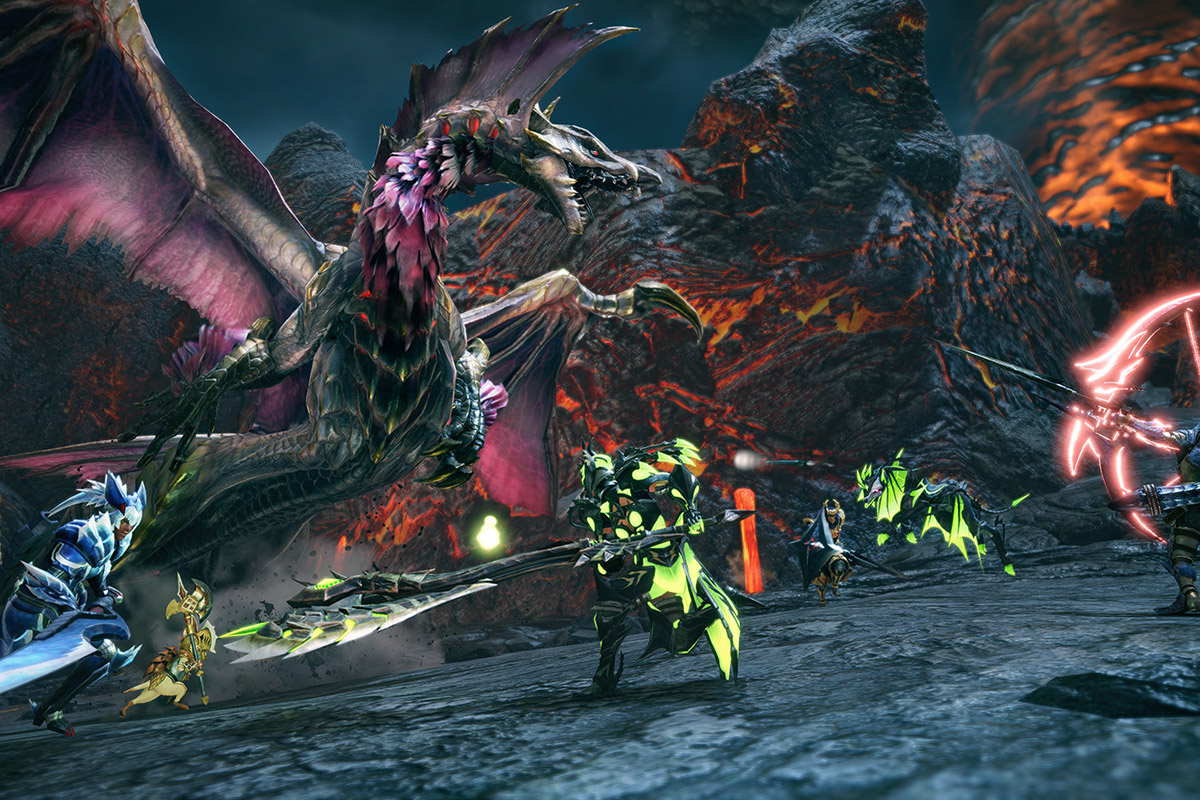 Обложка: Monster Hunter Rise