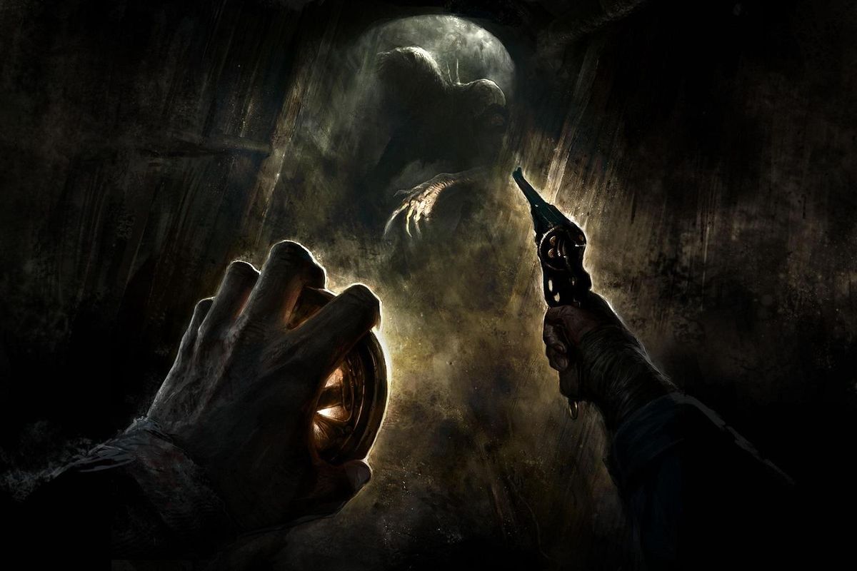 Обложка: промо-арт Amnesia The Bunker﻿