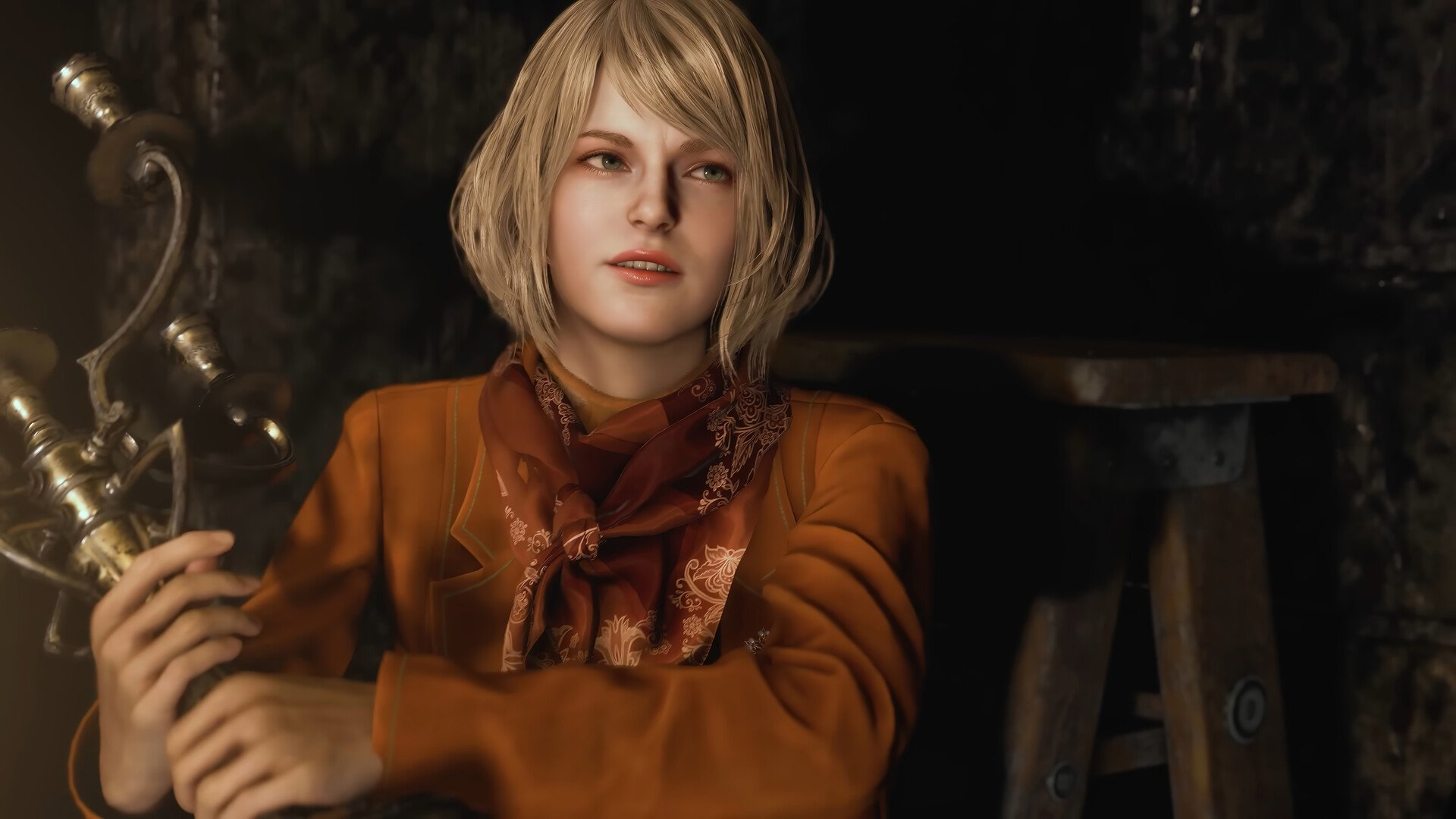 Модель сделала эротичный косплей на пойманную Эшли из ремейка Resident Evil 4