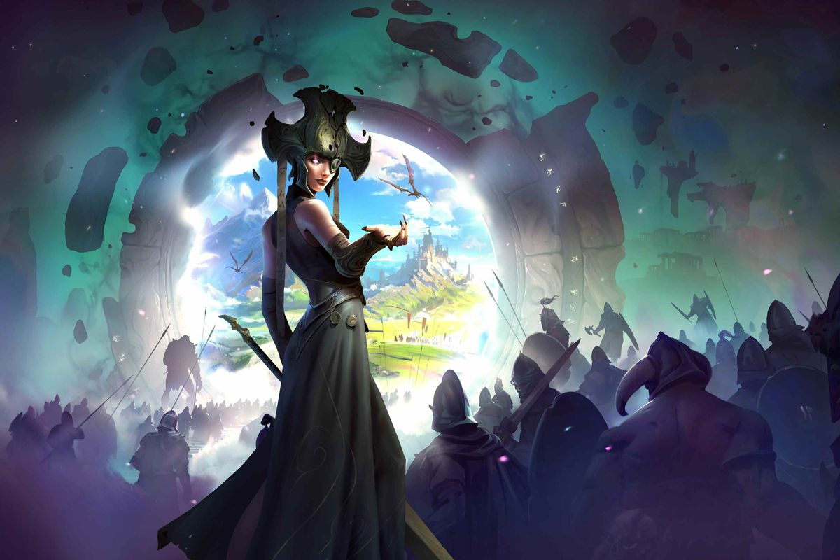 Обложка: промо-арт Age of Wonders 4