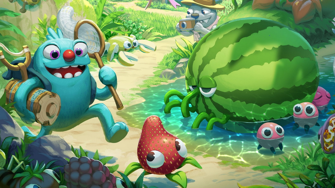 Обложка: постер игры Bugsnax