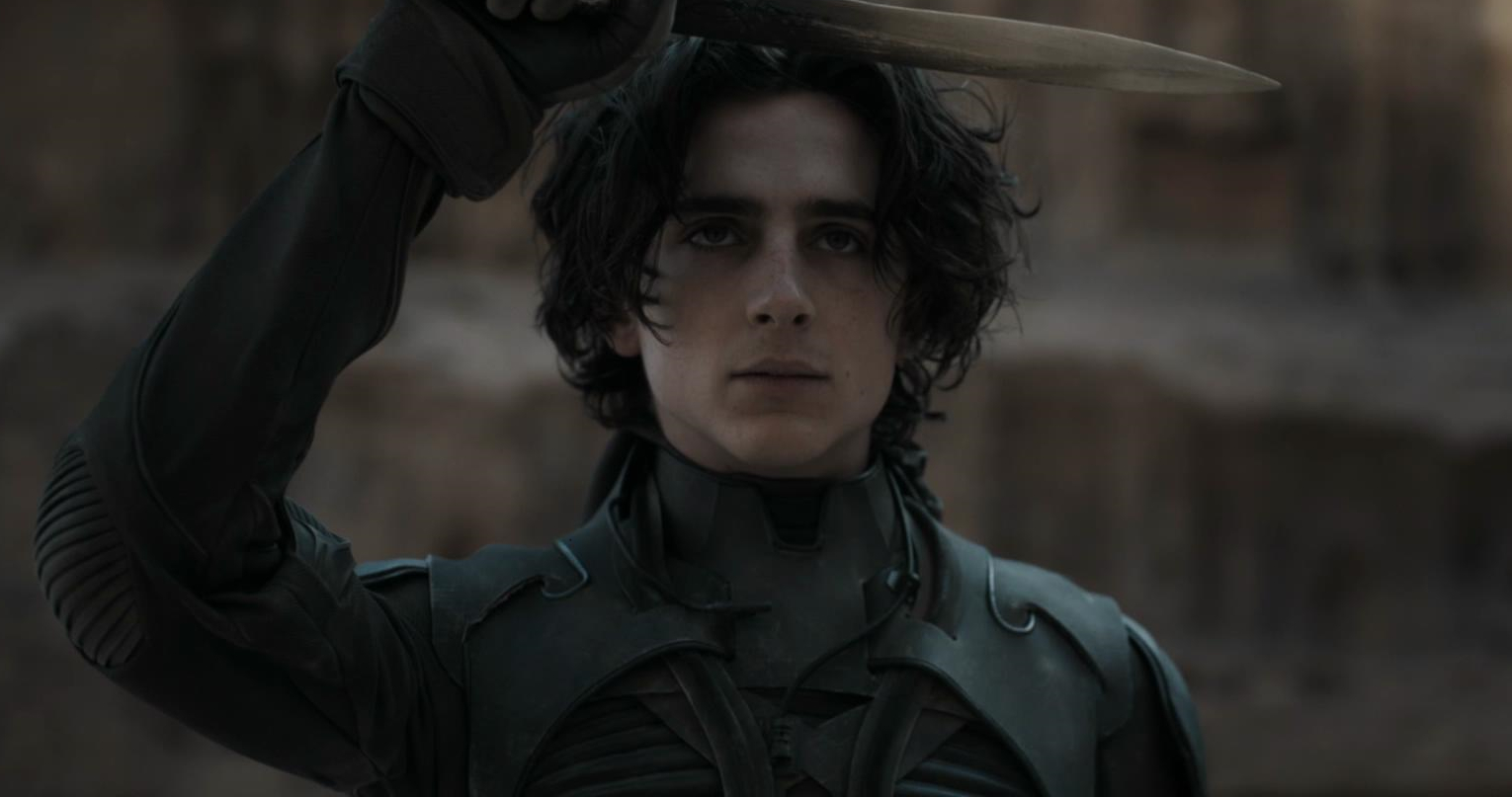 Обложка: Тимоти Шаламе в фильме «Дюна» (2021)