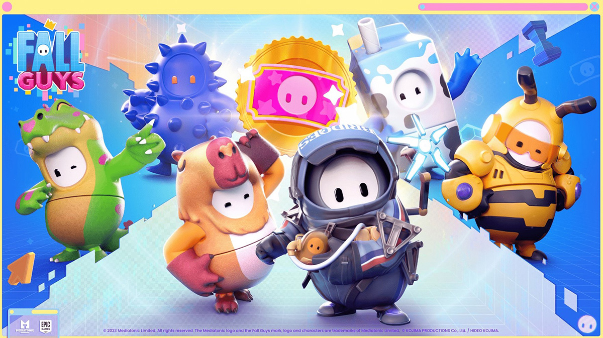 Обложка: Fall Guys