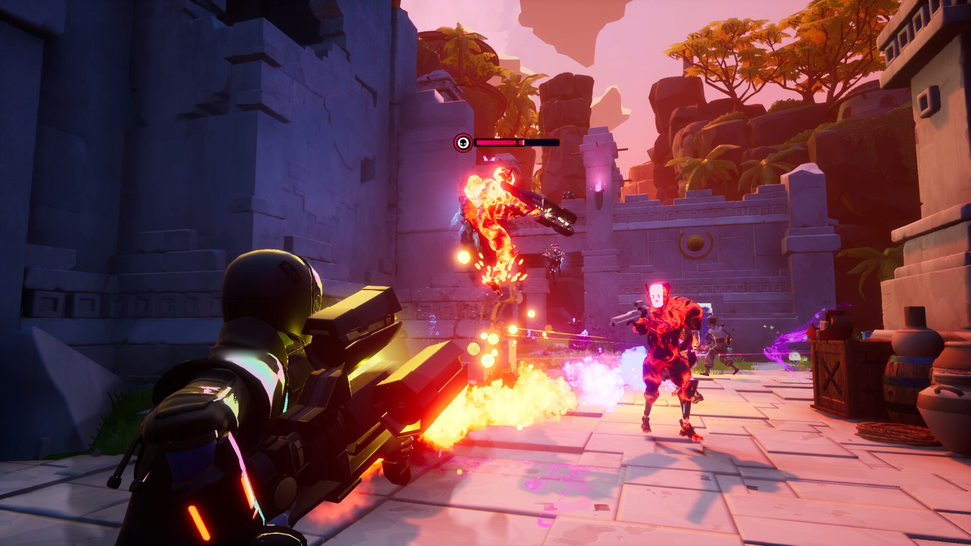 Обложка: скриншот из игры Arcadegeddon