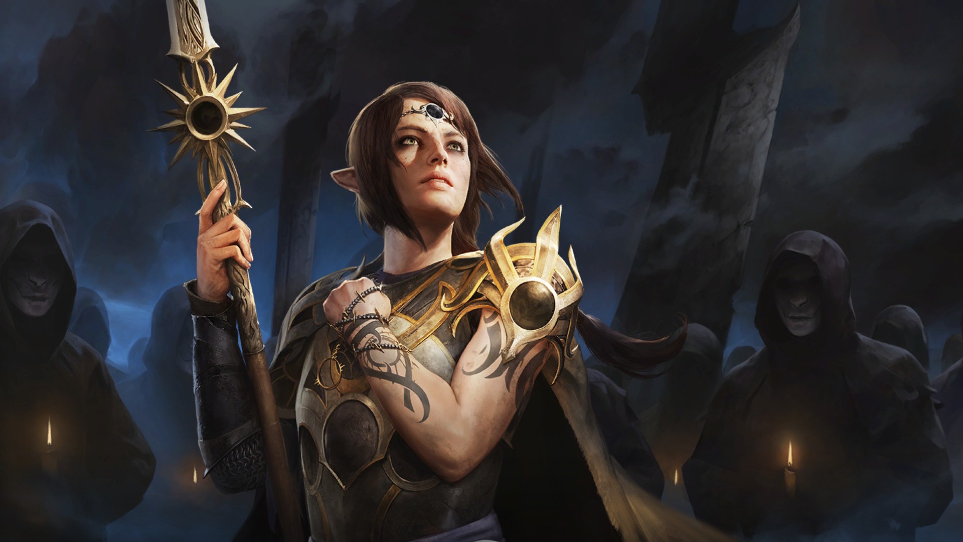 Промо-иллюстрация к релизу Baldurʼs Gate III