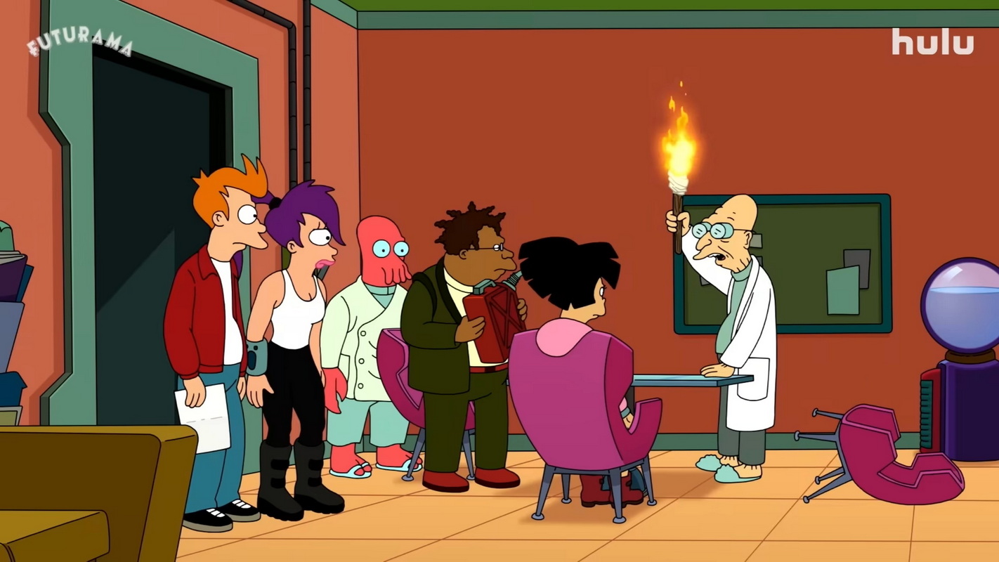 Обложка: кадр из сериала «Футурама»