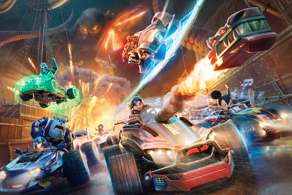 Гоночная аркада Disney Speedstorm будет условно-бесплатной и выйдет 28 сентября