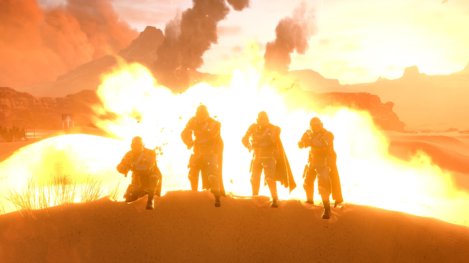 Новый трейлер Helldivers 2 посвятили кооперативу и сражениям