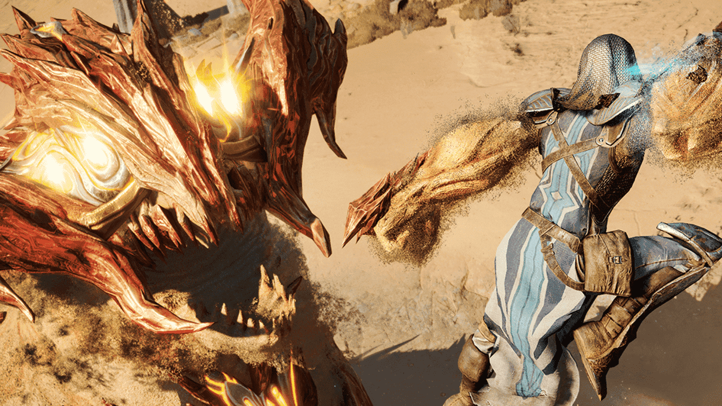 Обложка: скриншот игры Atlas Fallen