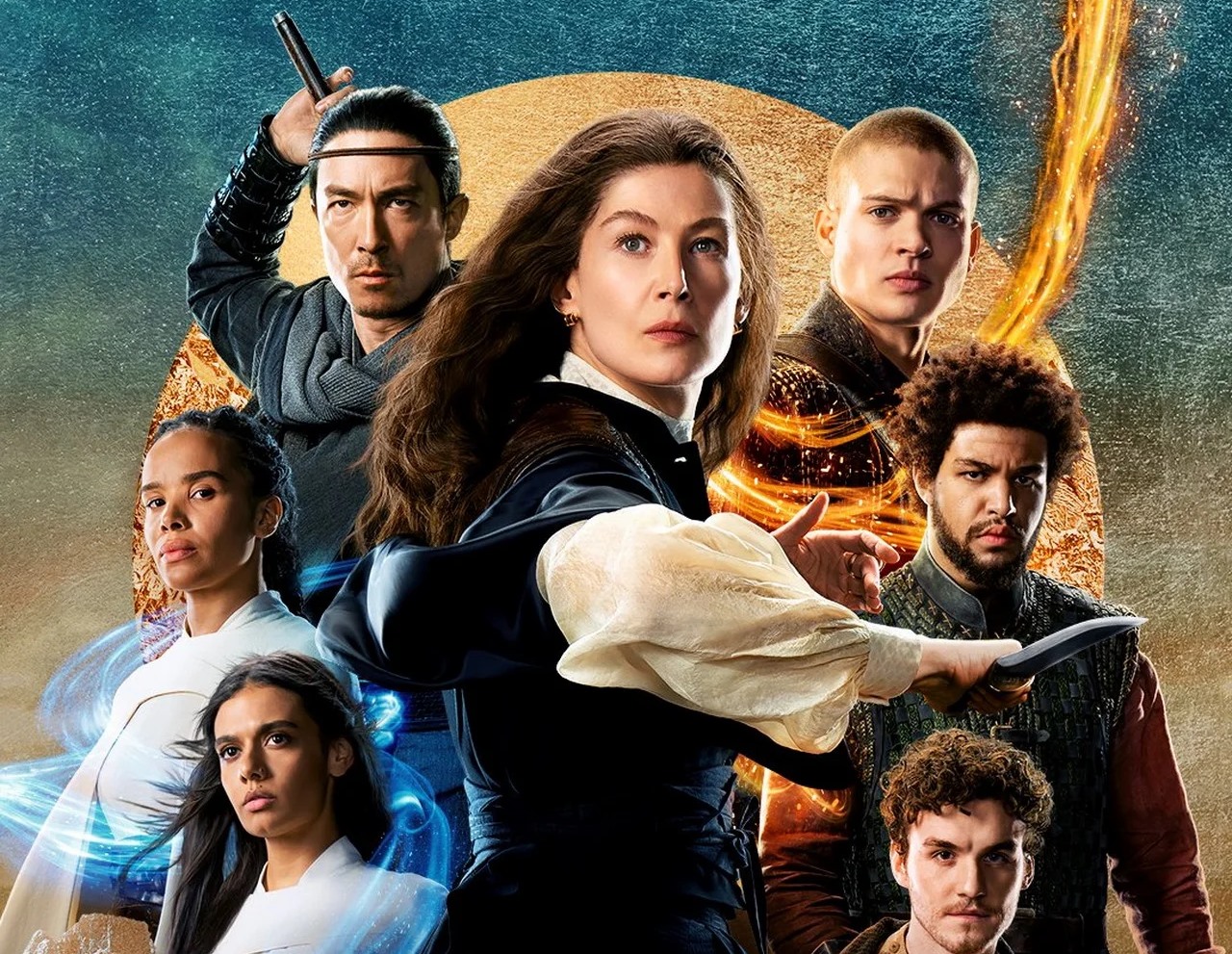 Обложка: постер сериала «Колесо времени» (2021—…)