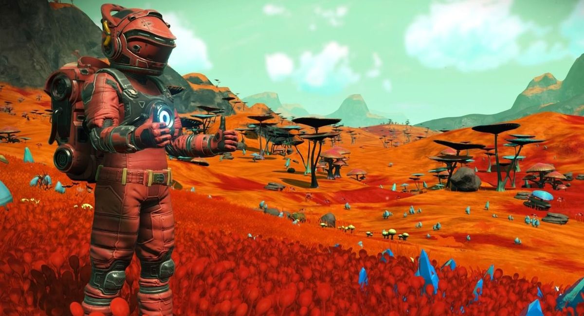 Обложка: скриншот No Man's Sky