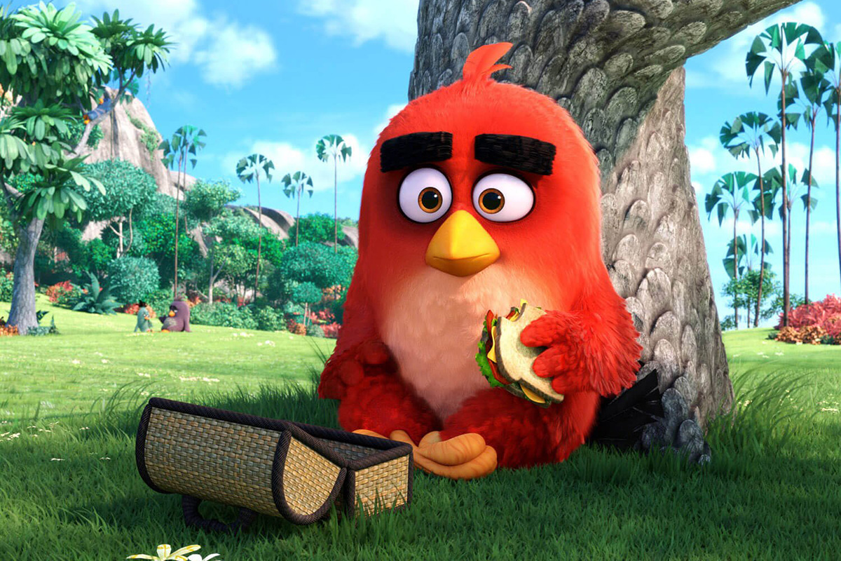 Обложка: "Angry Birds в кино"