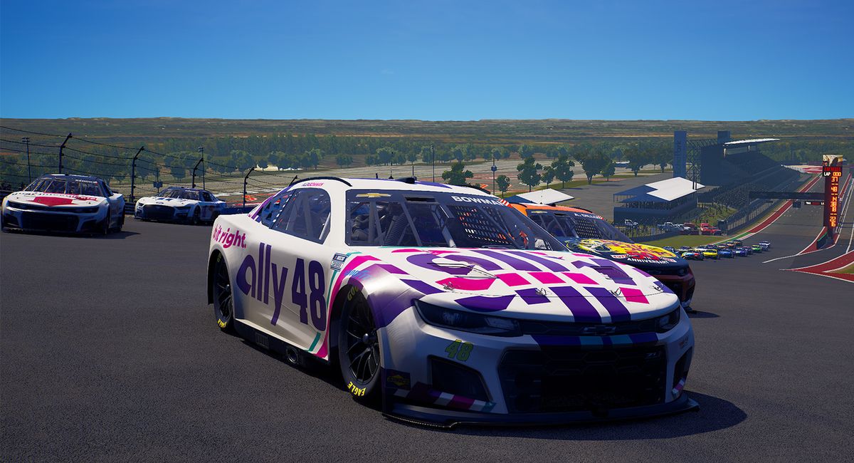 Обложка: скриншот NASCAR 21: Ignition