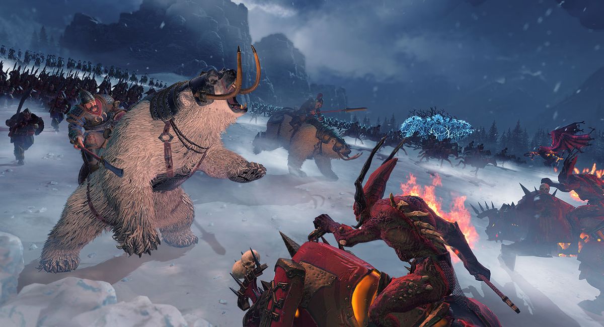 Обложка: скриншот Total War Warhammer 3