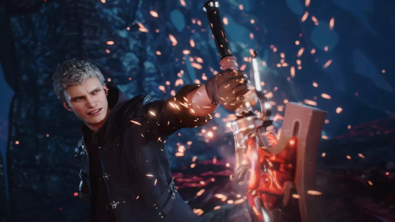 Обложка: скриншот из игры Devil May Cry 5