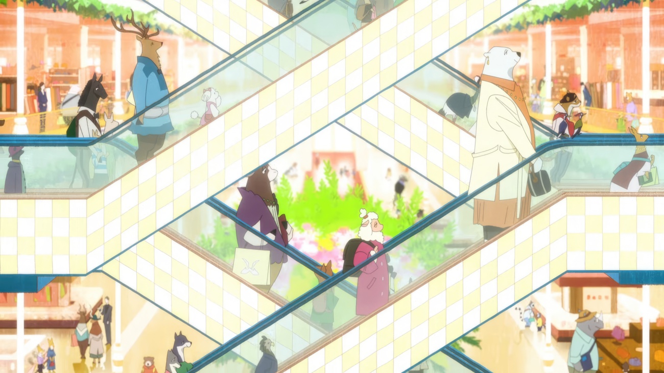 Обложка: кадр из аниме The Concierge at Hokkyoku Department Store