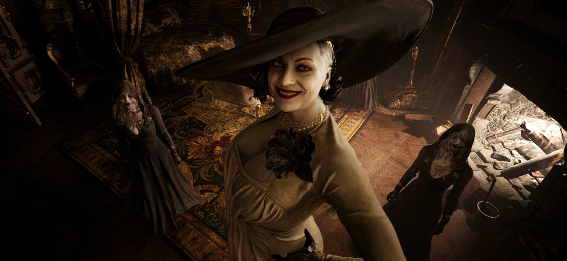 Обложка: скриншот из Resident Evil Village