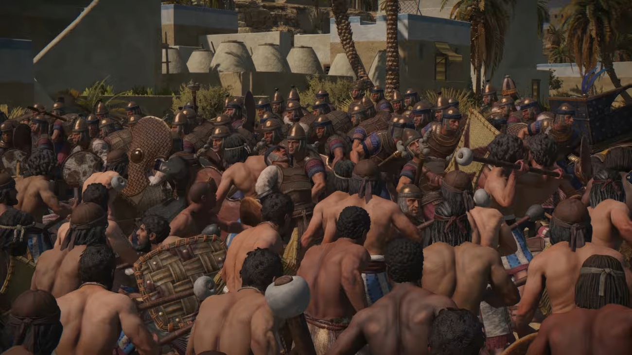Обложка: скриншот из игры Total War: Pharaoh
