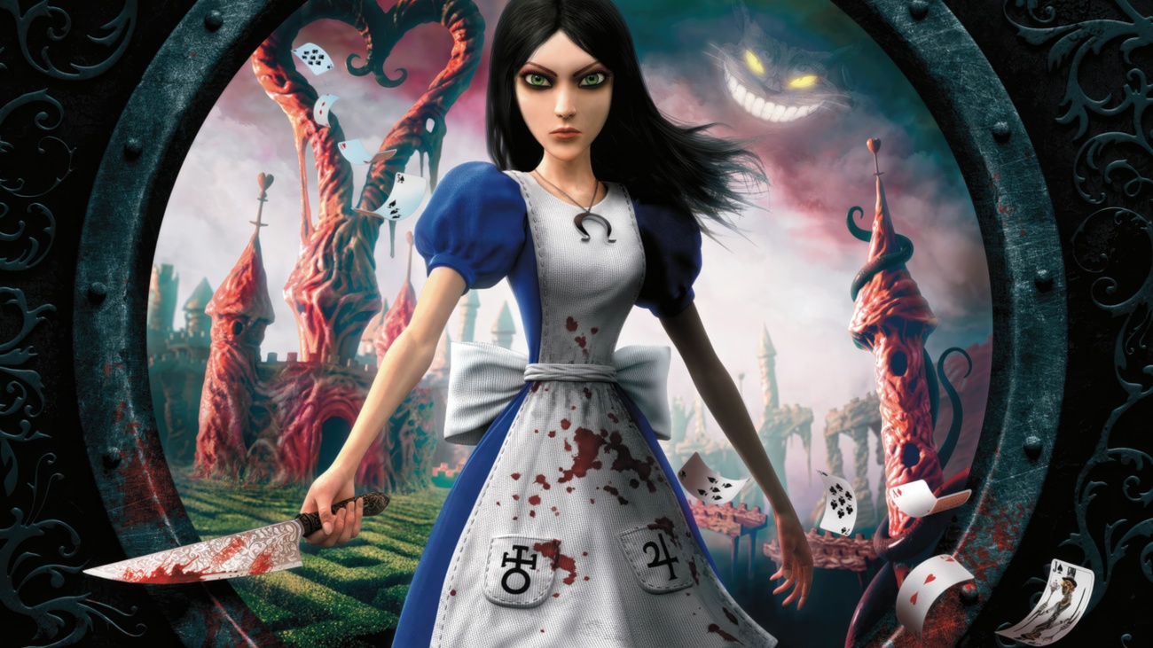 Модель сделала чарующий косплей Алисы из игры American McGeeʼs Alice