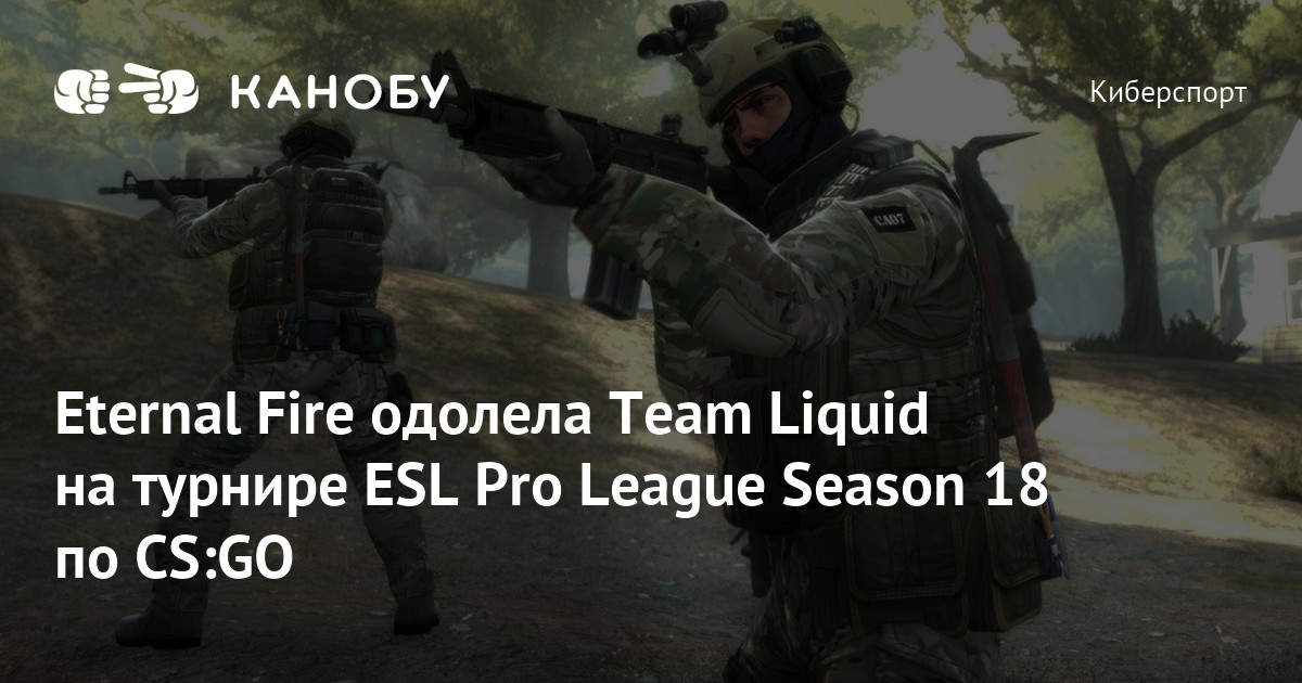 Eternal Fire Team Liquid Esl Pro League Season