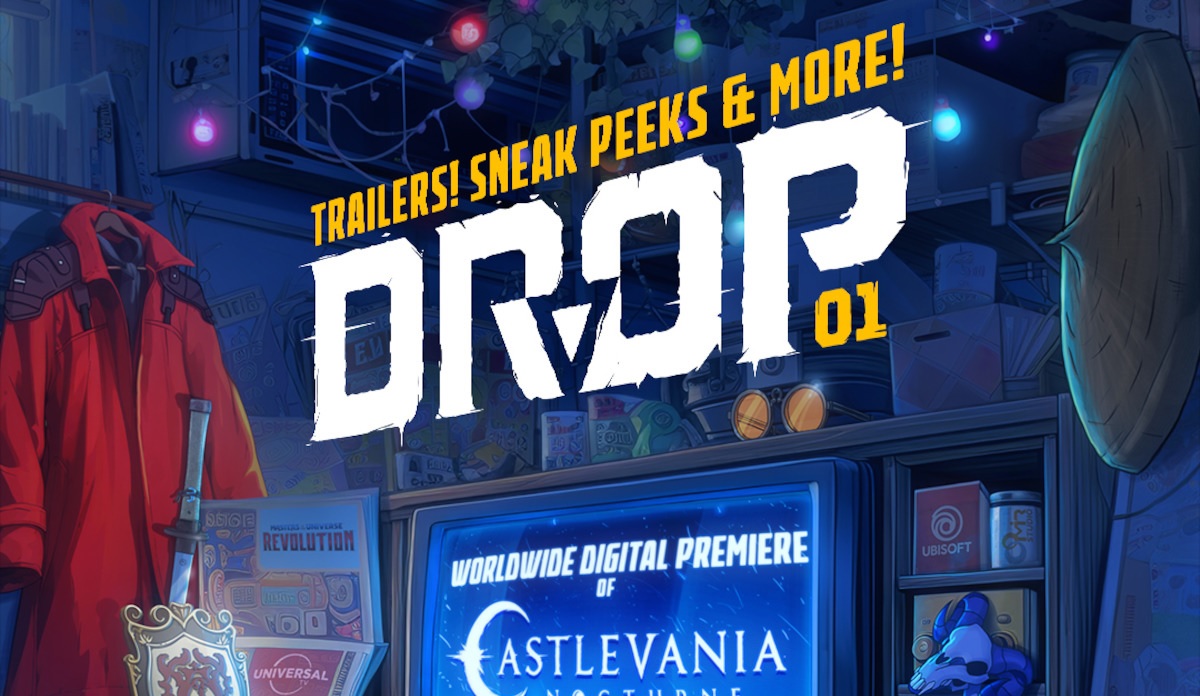 Netflix представил тизер посвящённой анимационным шоу трансляции Drop 01 - изображение обложка