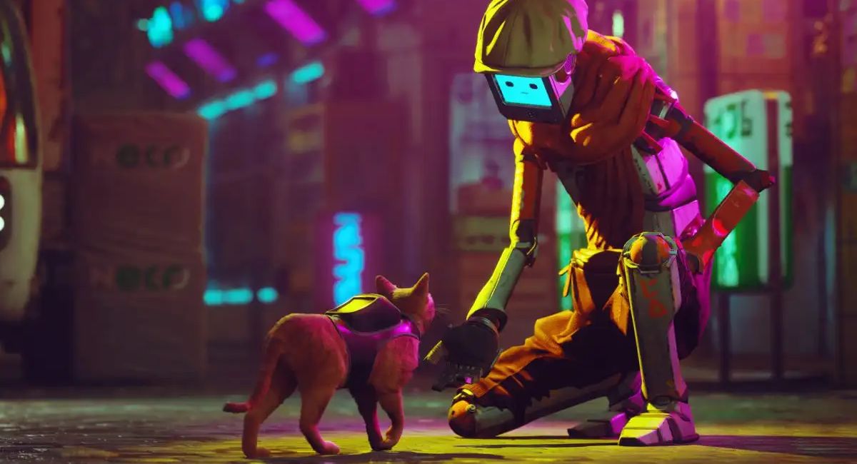 Обложка: скриншот Stray