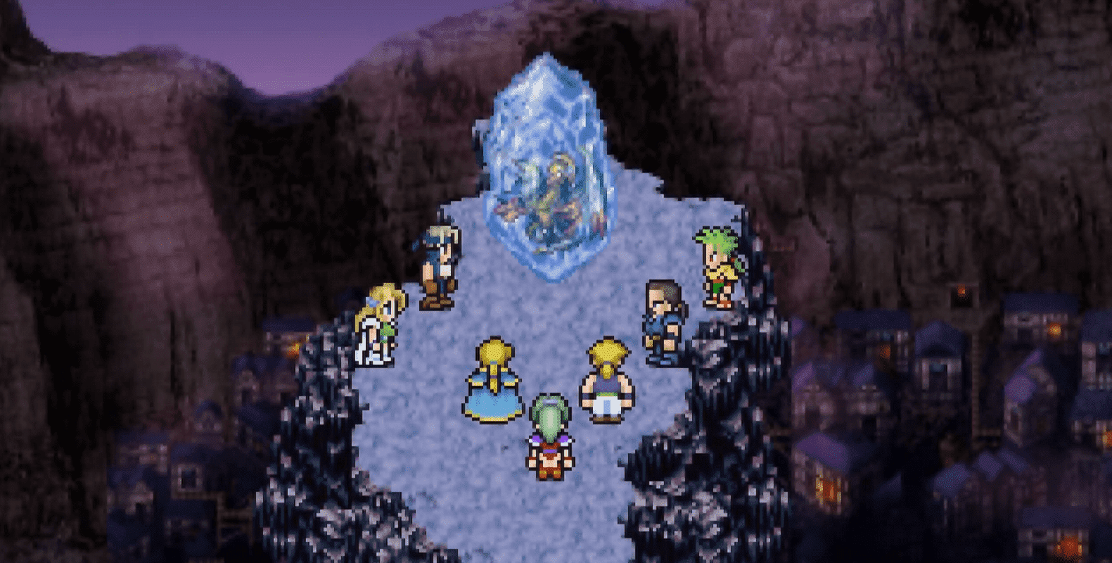 Обложка: скриншот игры Final Fantasy Pixel Remaster