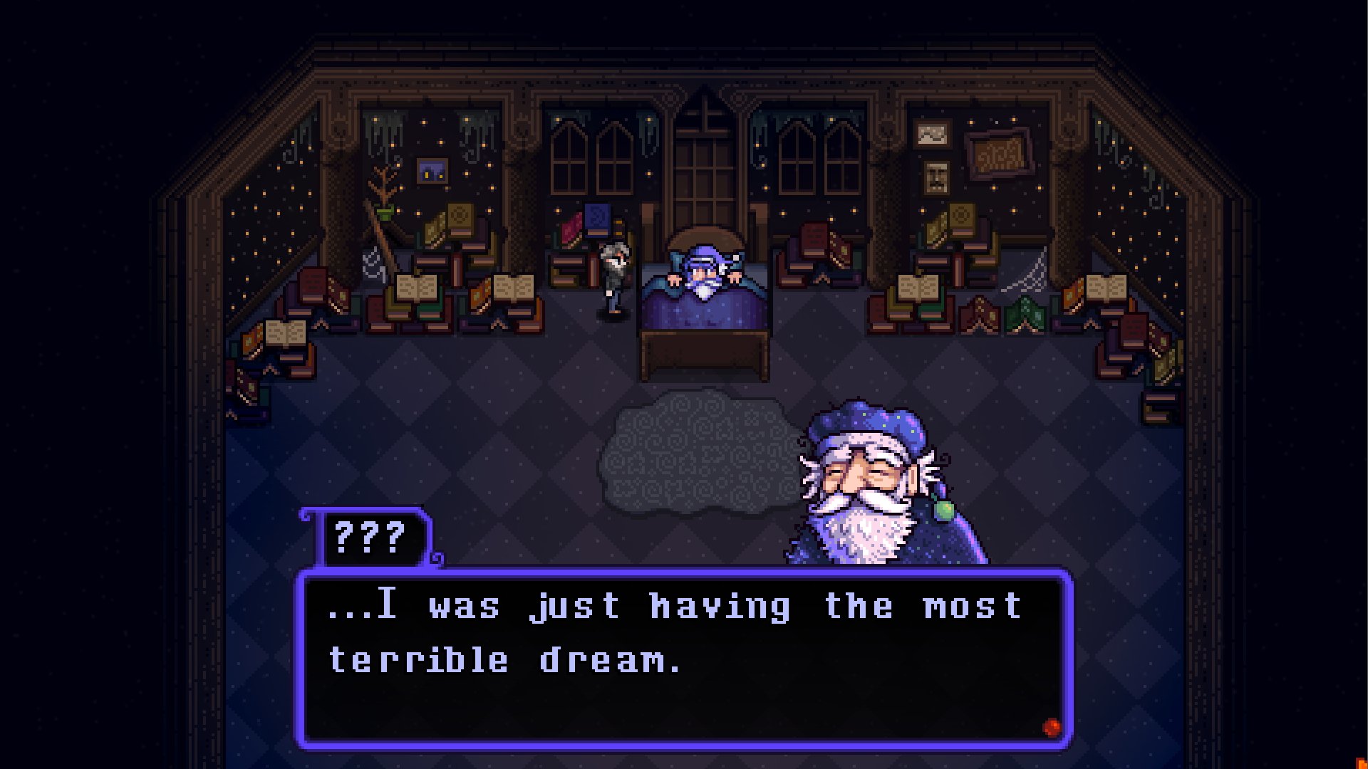 В игре Haunted Chocolatier может появиться Дедушка из Stardew Valley