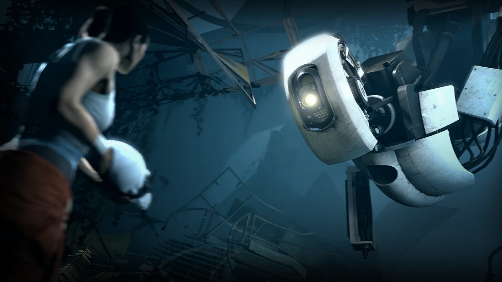 Обложка: арт из Portal 2