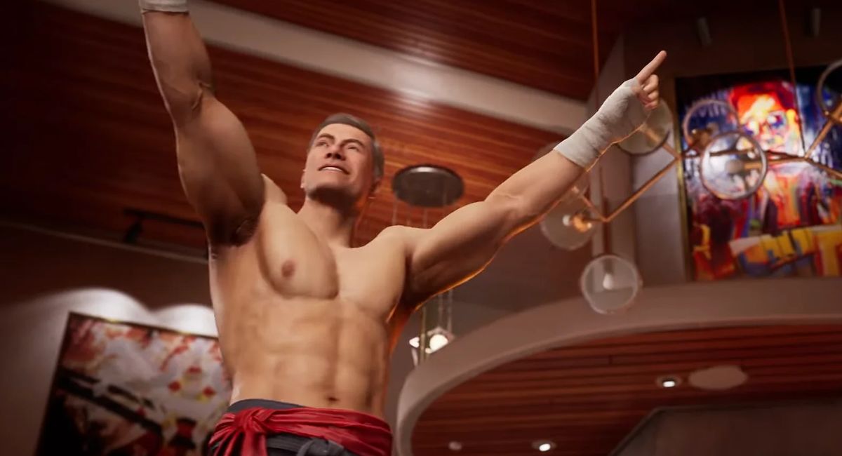 Наевшийся острых крылышек Эд Бун показал Жан-Клода ван Дамма в Mortal Kombat 1