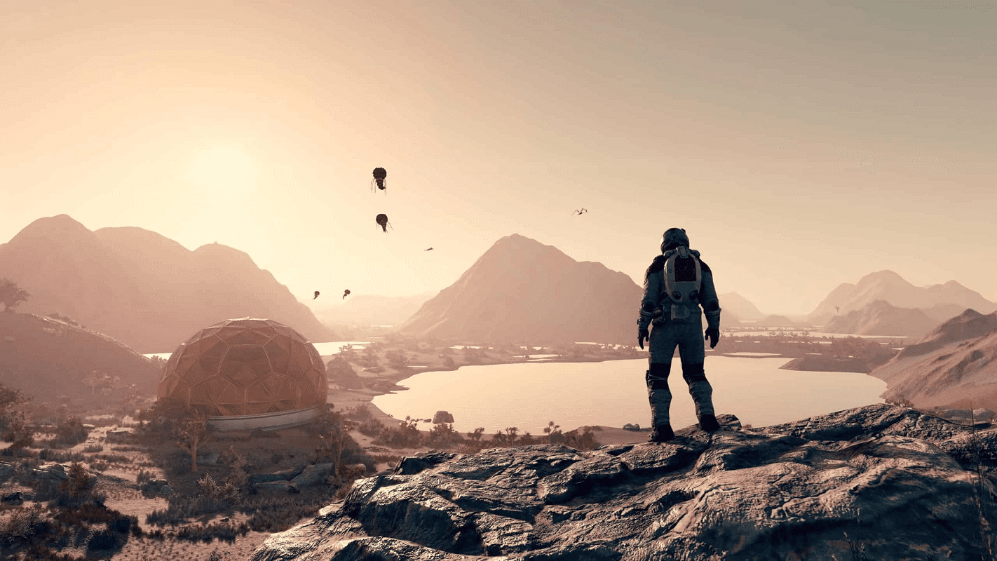 Обложка: скриншот игры Starfield