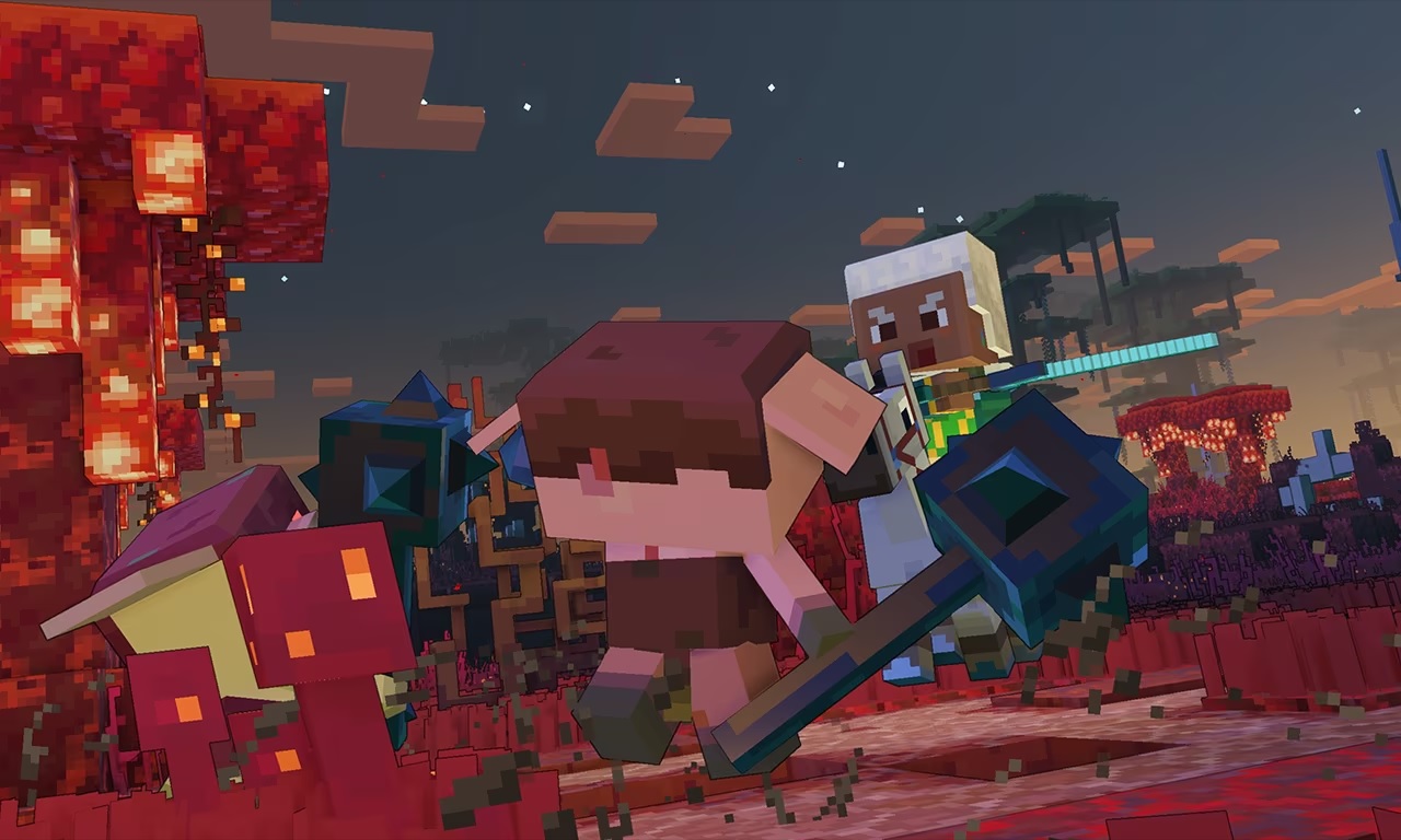 Создатели Minecraft Legends выпустили последнее крупное обновление