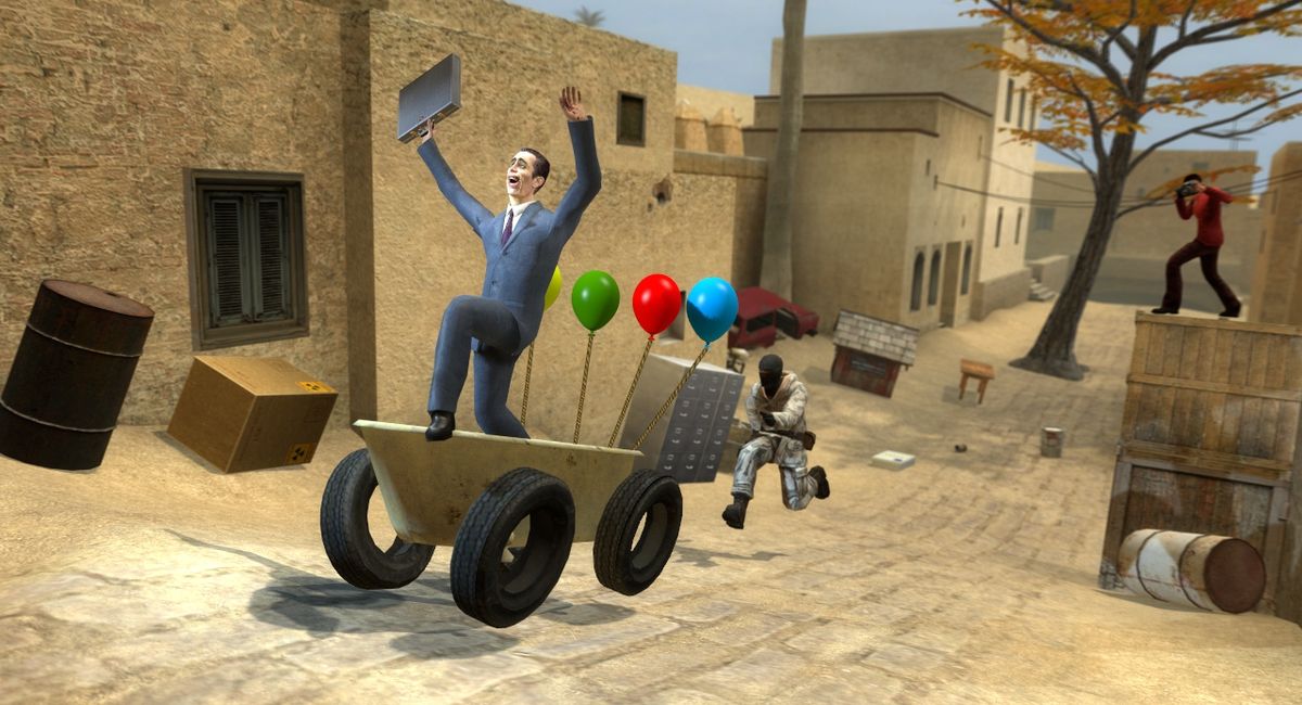 Обложка: скриншот Garry's Mod