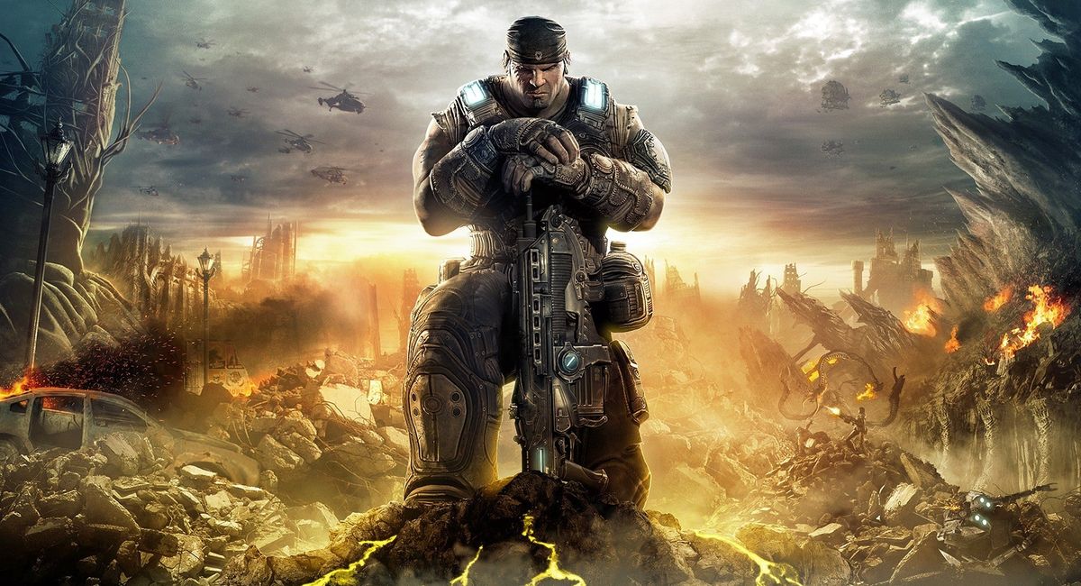 Обложка: промо-арт Gears of War 3