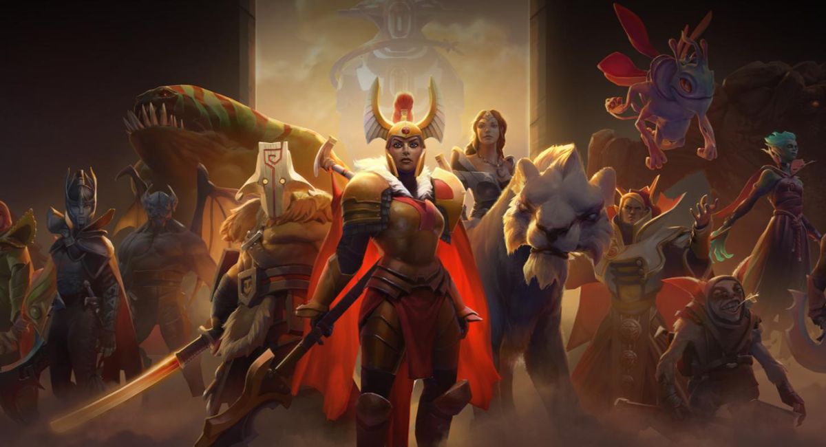 Обложка: промо-арт Dota 2