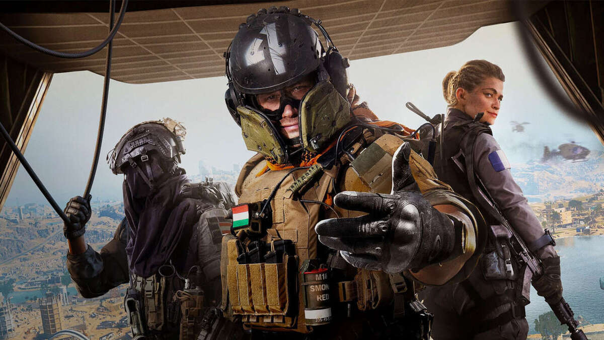 Обложка: Постер игры Call of Duty: Warzone