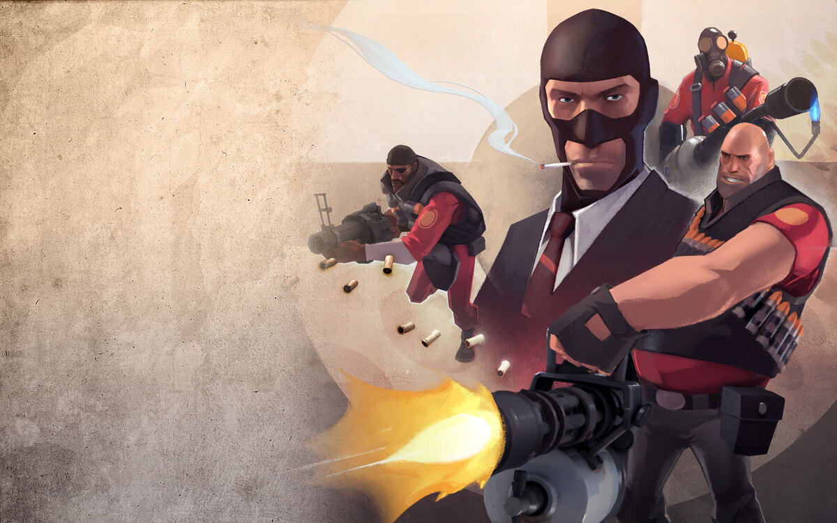 Обложка: постер игры Team Fortress 2