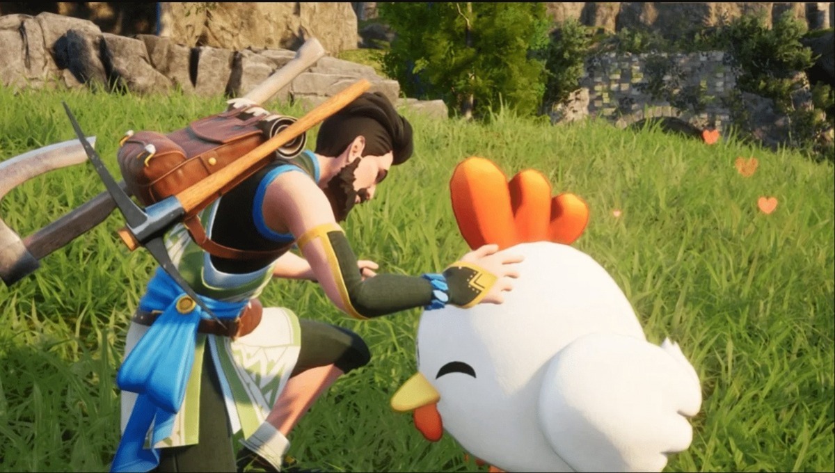 Обложка: скриншот игры Palworld