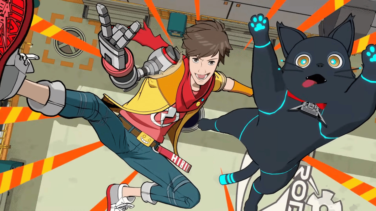 Обложка: скриншот игры Hi-Fi Rush