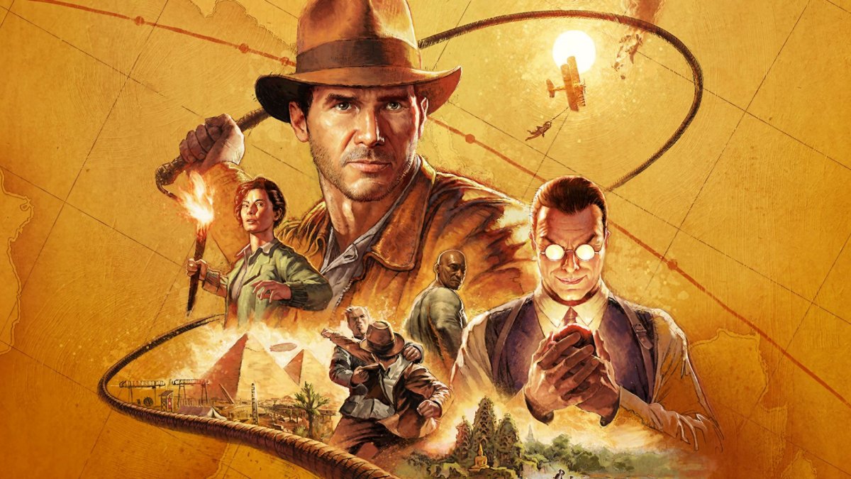 Обложка: постер игры Indiana Jones and the Great Circle