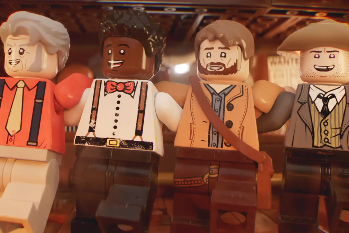 Пьянку с Ленни из Red Dead Redemption 2 превратили в мультфильм LEGO