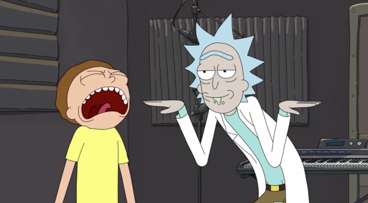 Обложка: "Рик и Морти"