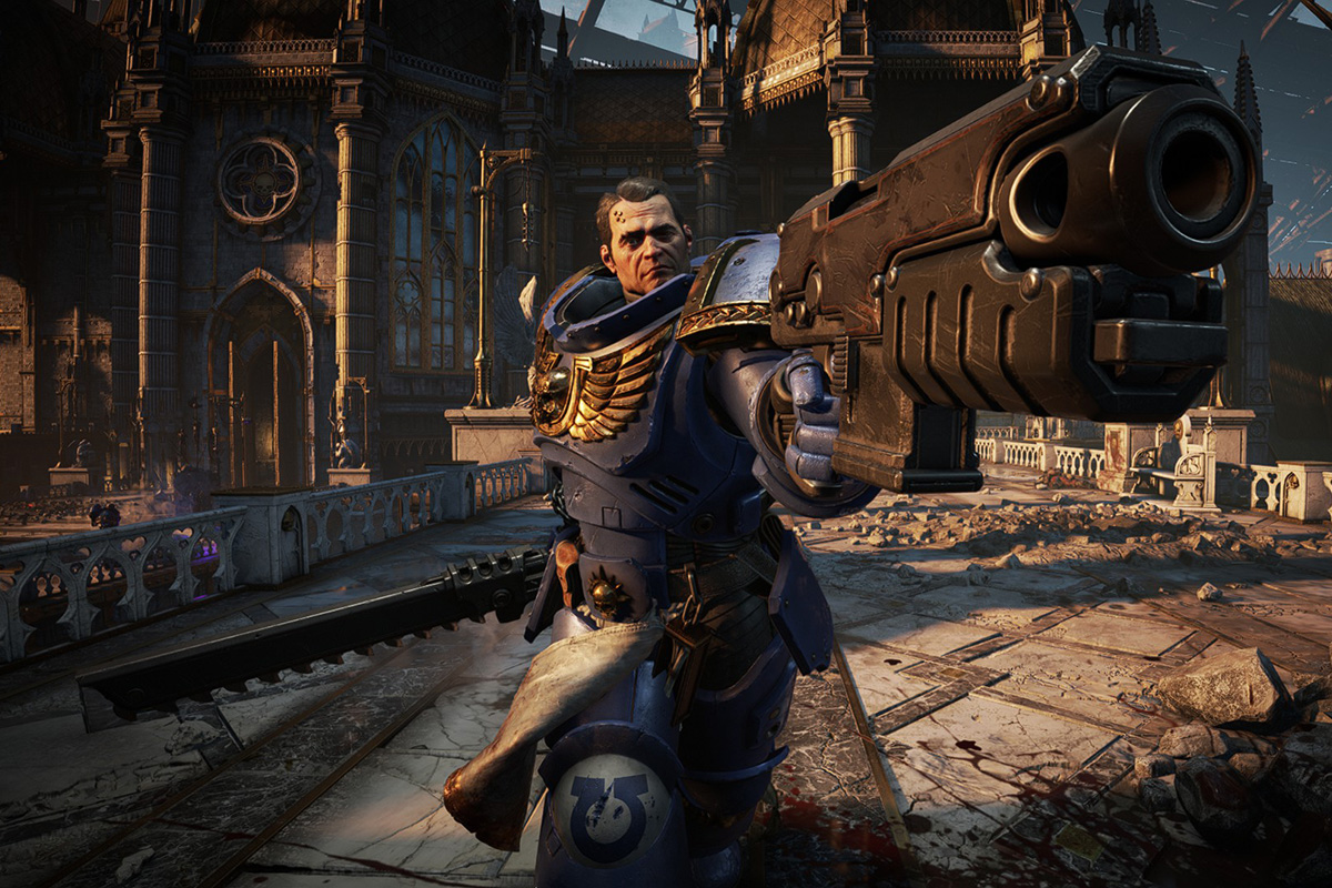 Обложка: Warhammer 40000 - Space Marine 2