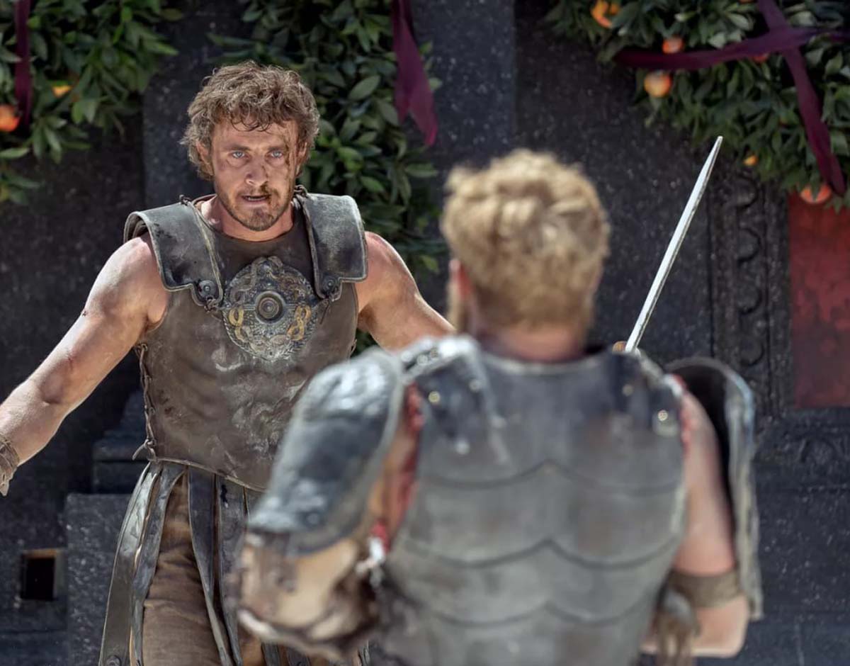 Обложка: "Гладиатор 2"